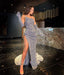 Shiny Sexy Sequins Long Prom Dress Evening Dress