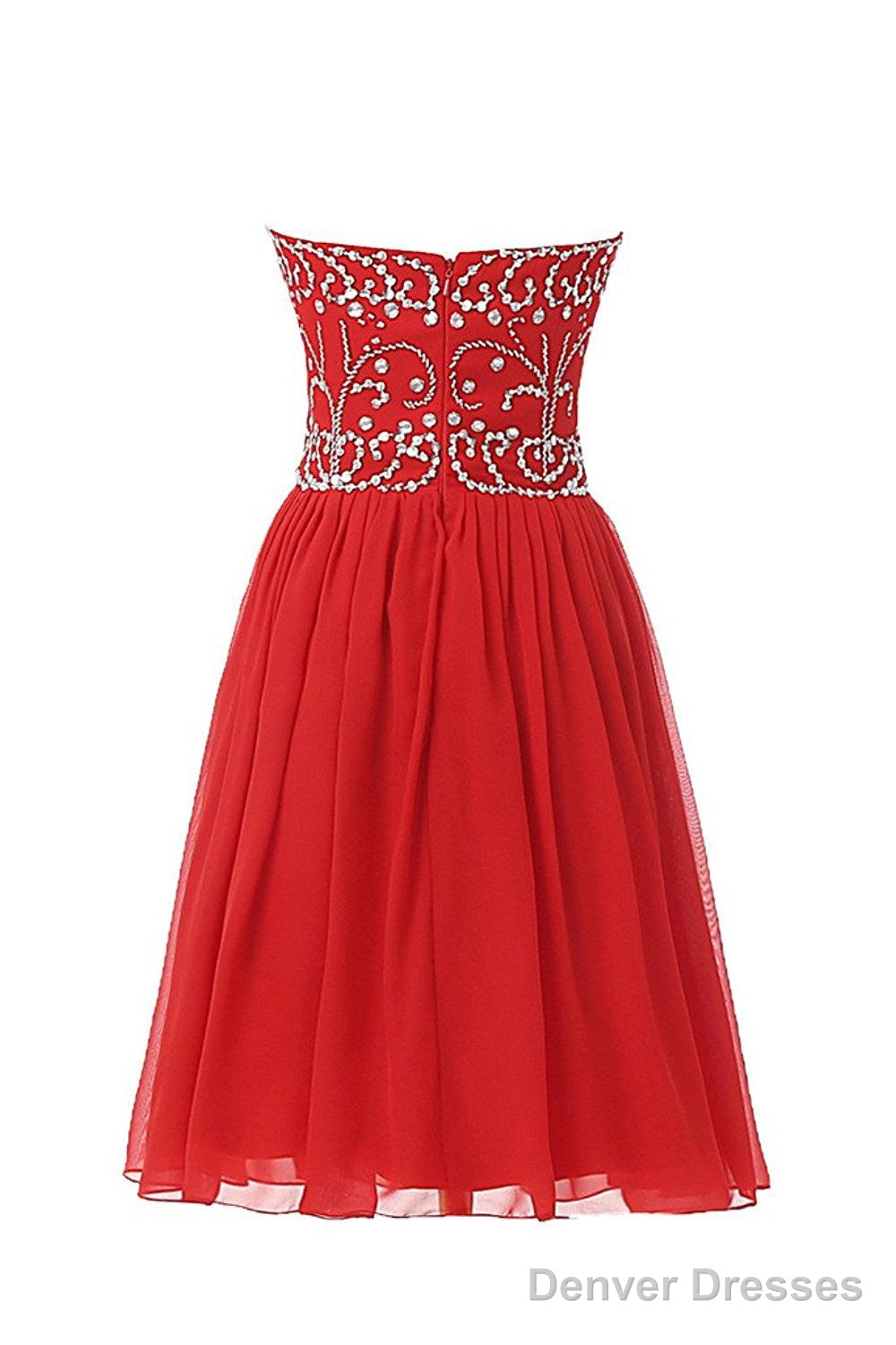 Short Beading Prom Homecoming Dresses For Juniors