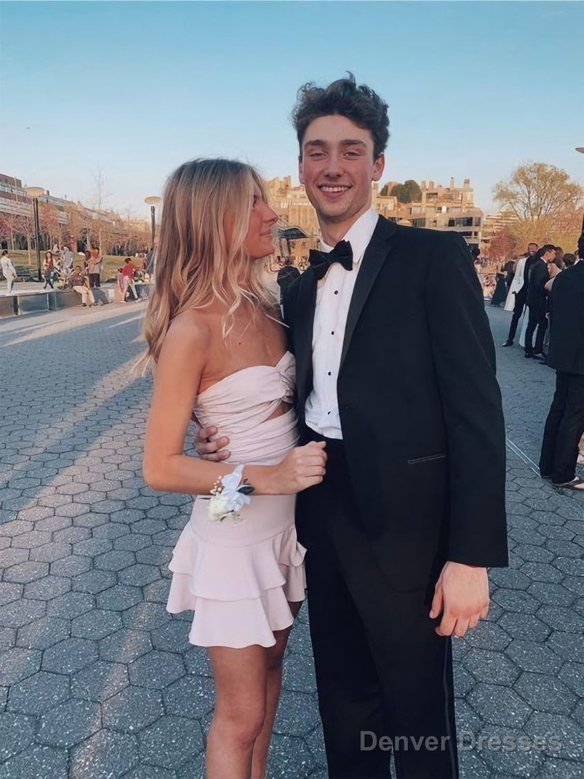 short Homecoming Dress, A Line Homecoming Dress Main image