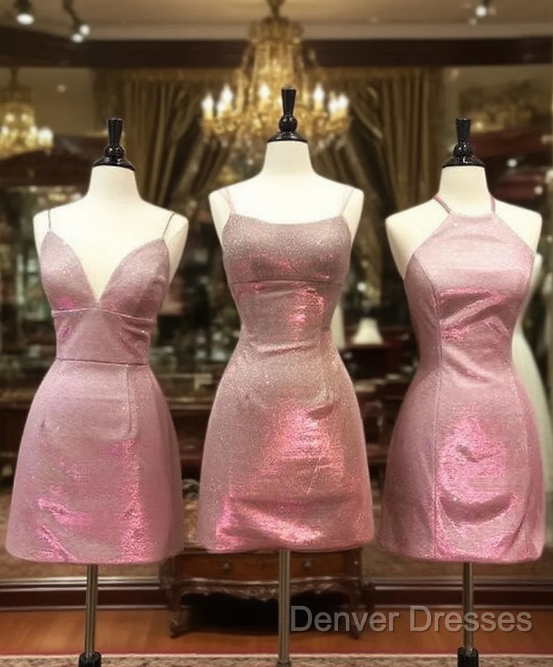 Short Pink Homecoming Dress