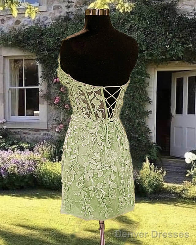 Short Tight Lace Corset Hoco Dress Secondary image