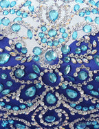 Short Tulle Beading Homecoming Dress