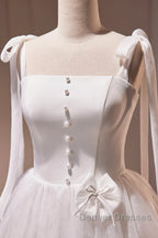 Short White Prom Dress, Short White Formal Homecoming Dress