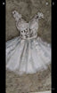Simple A Line 18Th Birthday Dresses Short Gray Birthday Outfits
