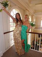 Simple A Line Long Prom Dress Evening Dress