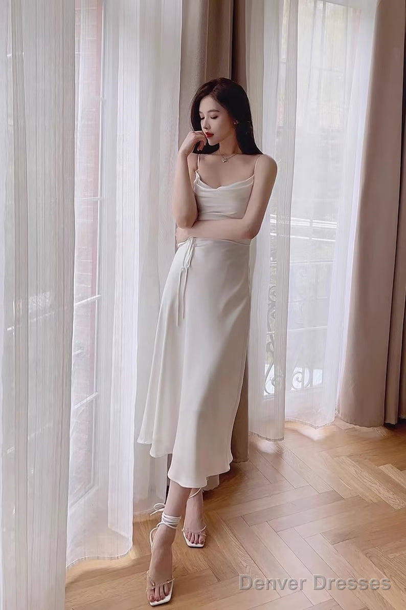 Simple A-Line Prom Dresses Maxi Dress 22Th Birthday Outfits