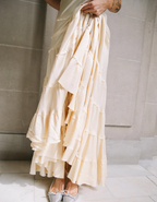 Simple A Line Spaghetti Strap Light Champagne Satin Evening Dress Party Dress