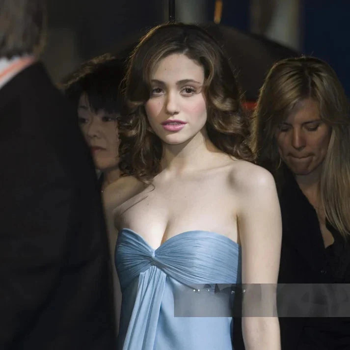 Simple A-Line Sweetheart Blue Satin Long Prom Dress Formal Evening Dress