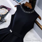 Simple Black Hoco Dress Short Homecoming Dresses
