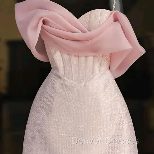 Simple Sheath Straps Pink Homecoming Dress 16Th Birthday Outfits