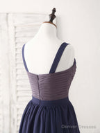 Simple Sweetheart Chiffon Short Prom Dress, Homecoming Dress