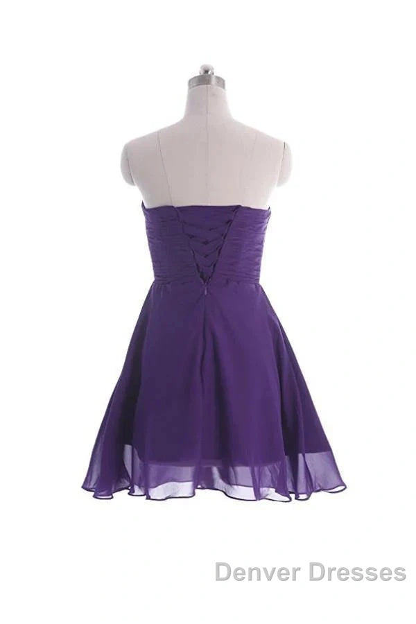 Simply Chiffon Strapless Bridesmaid Dress Secondary image