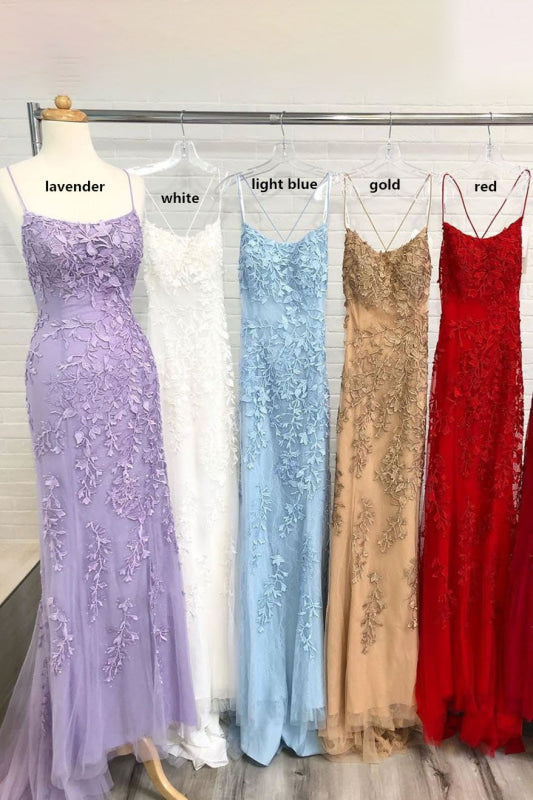 Baby Blue Mermaid Prom Dress | Stock In USA