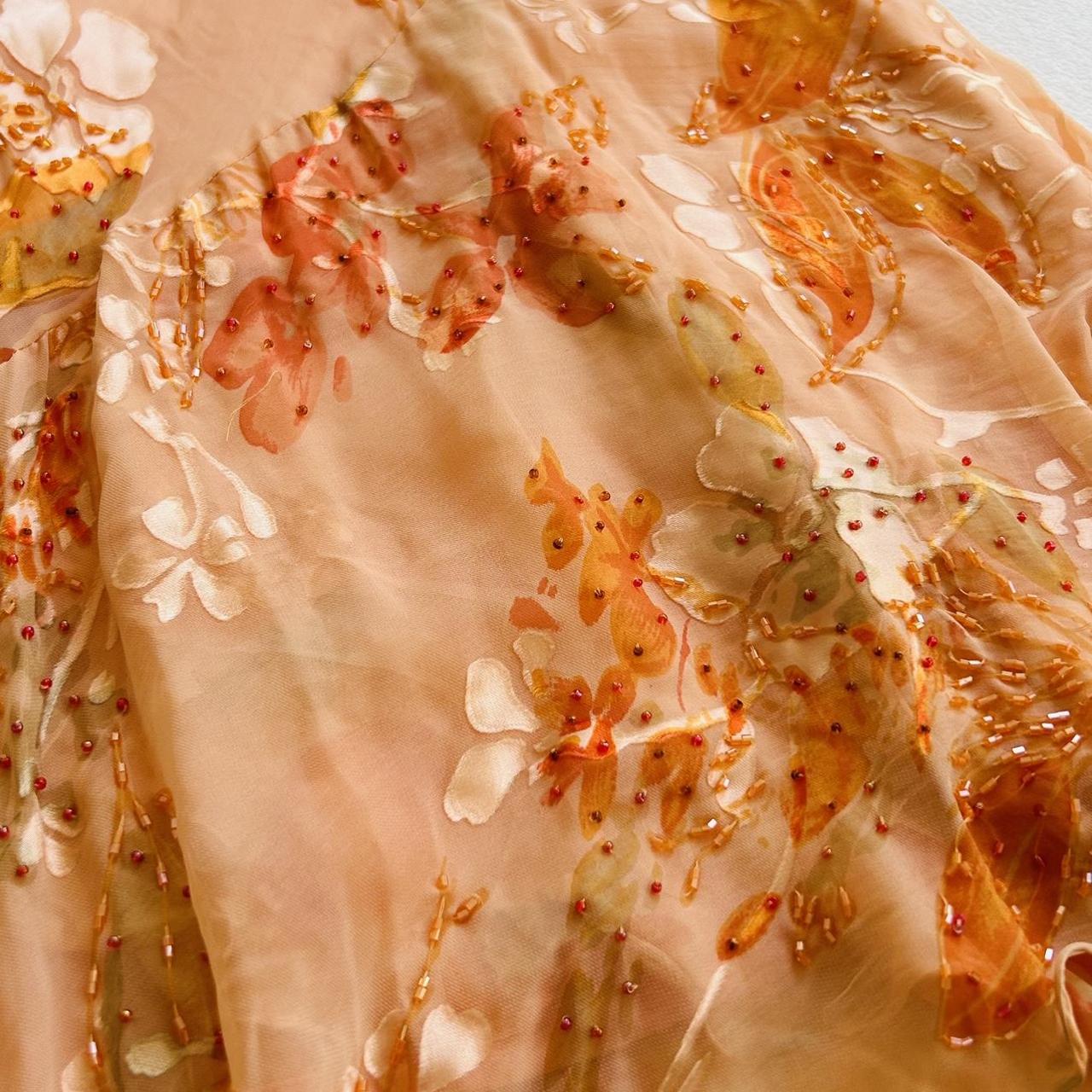 Spaghetti Straps Orange A-Line Dress Prom Dress