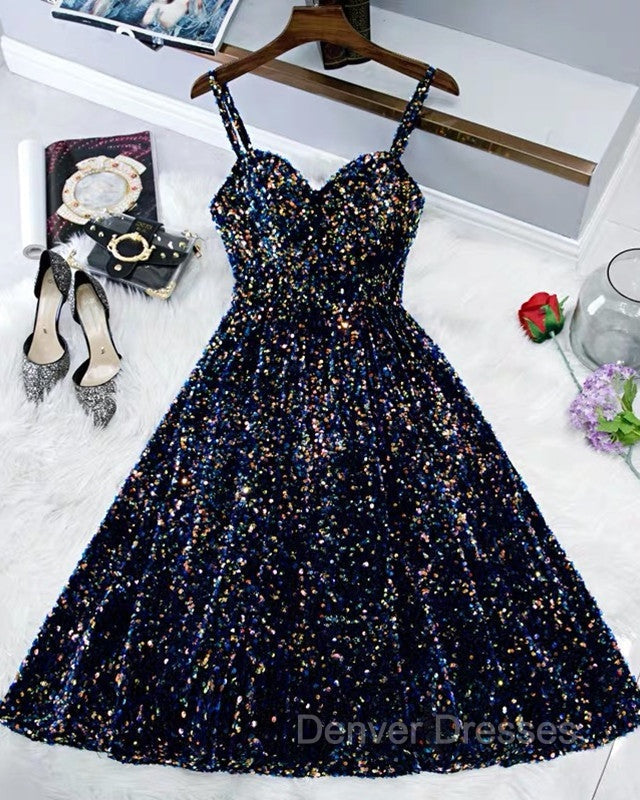 Sparkle Ombre Sequin Sweetheart Homecoming Dress