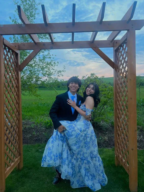 Line Prom Evening Dress