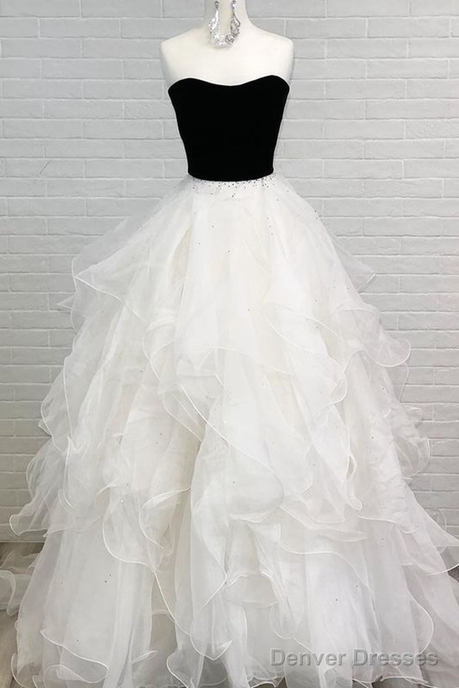 Strapless Long Prom Dresses,Formal Dresses,Dance Dress Main image