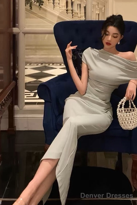 Stunning Mermaid Off The Shoulder Light Green Date Night Dress Prom Dresses Birthday Outfit Secondary image