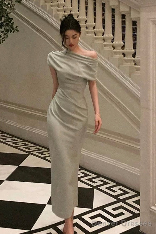 Stunning Mermaid Off The Shoulder Light Green Date Night Dress Prom Dresses Birthday Outfit