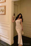 Stunning Sheath Spaghetti Straps Sleeveless Lace Date Night Dress Prom Dresses Birthday Party Outfit
