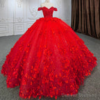 Sweet Valentine Red Quinceanera Dress
