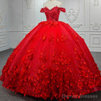 Sweet Valentine Red Quinceanera Dress