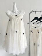 Sweet White Lace Ruffled Tulle Short 16Th Birthday Dress