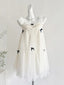 Sweet White Lace Ruffled Tulle Short 16Th Birthday Dress