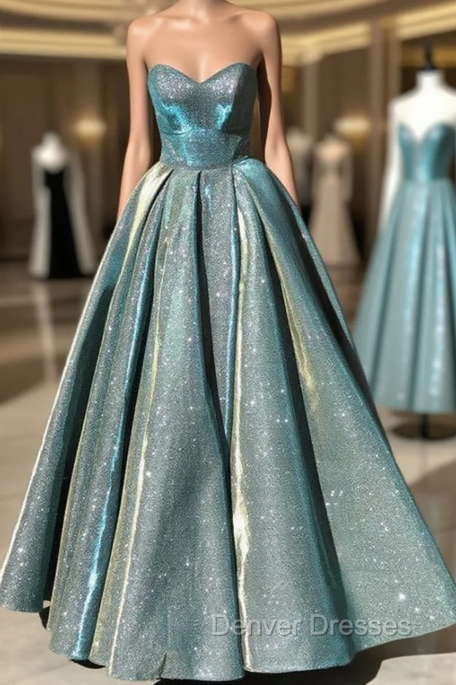 sweetheart long evening Dress ,long prom Dress for teens Main image
