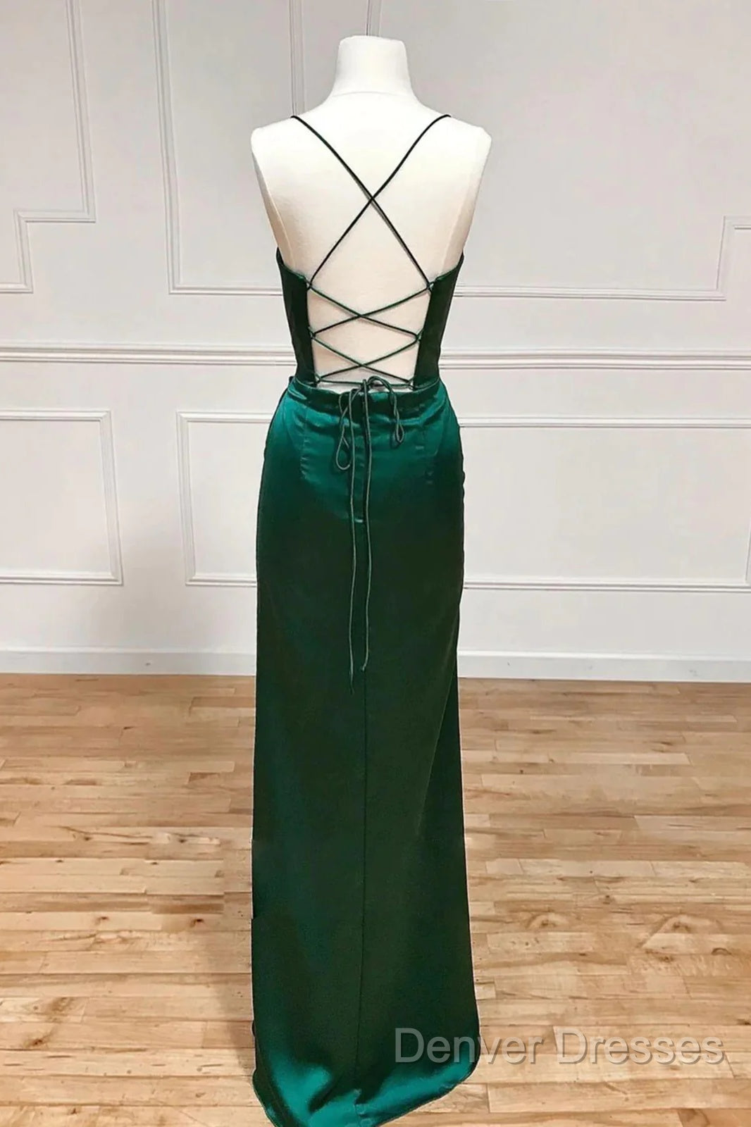 Sweetheart Neck Green Mermaid Long Prom Dress Secondary image