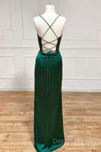 Sweetheart Neck Green Mermaid Long Prom Dress