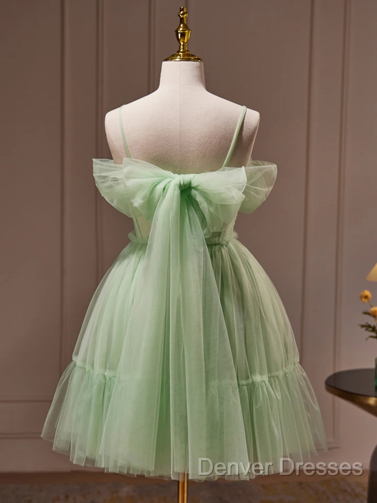Sweetheart Neck Short Green Prom Dress, Short Green Graduation Homecoming Dress Secondary image