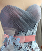 Sweetheart Neck Tulle Long Prom Dress, Evening Dress