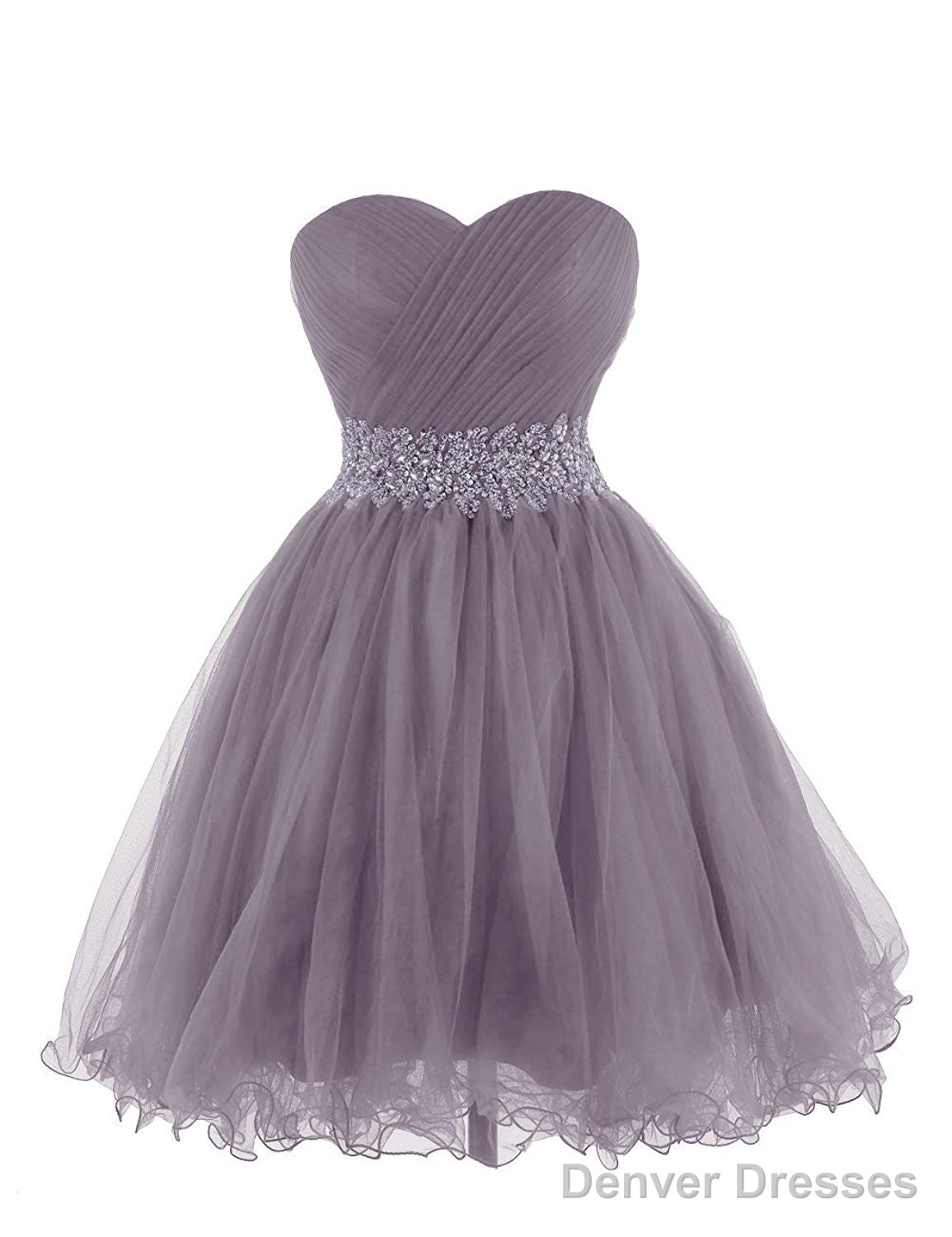 Sweetheart Tulle Cocktail Homecoming Dress Main image