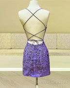 Tight Lace Corset Homecoming Dress Spaghetti Straps