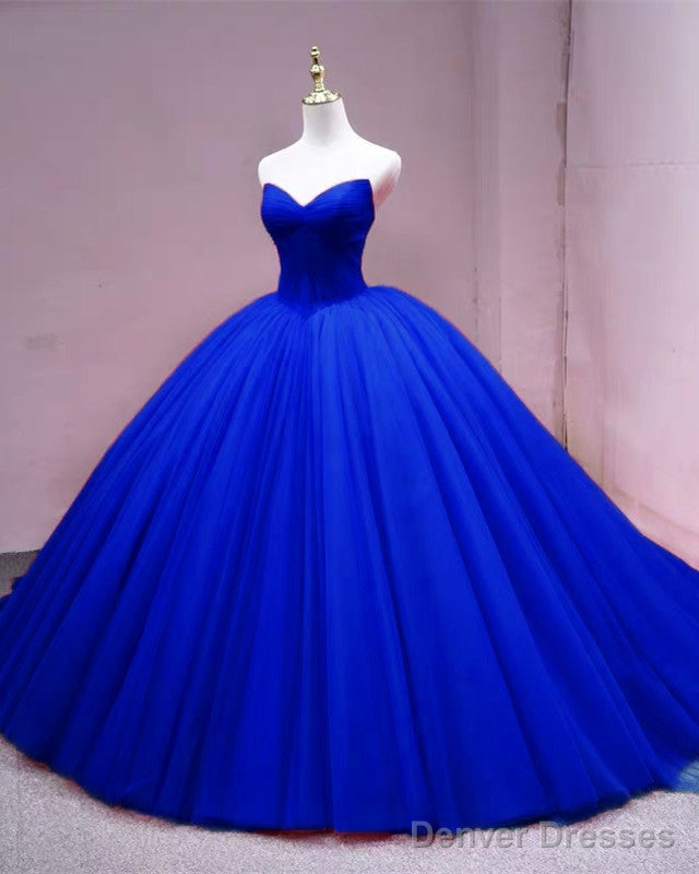 Tulle Corset Ball Gown Quinceanera Dresses Pleated V Neck