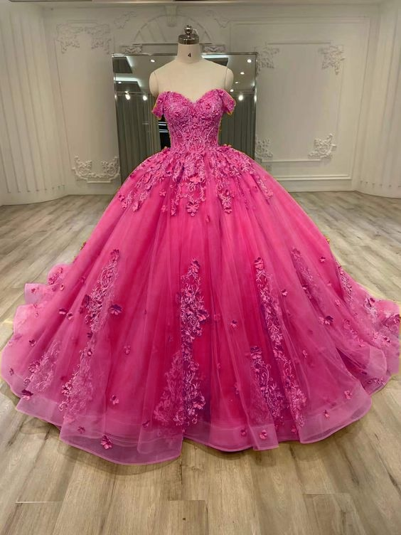 Quinceanera Dress Sweetheart Ball Gowns Party Prom Dress