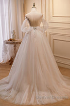 Unique And Noble Ivory Sleeveless Off Shoulder Ball Dress Ivory Sheer Thin Shoulder Strap With Backless Strap Prom Dress