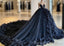 Unique Prom Dress Evenin Gowns Wedding Dress With Train Prom Dress
