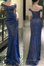 Unique Sequin Long Prom Dress, Sequin Evening Dress