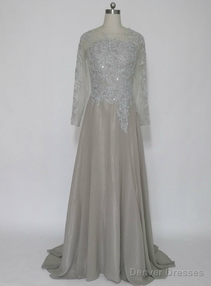 Vintage A-Line Lace Appliques Beaded Formal Dresses Mother of the Bride Dresses Main image