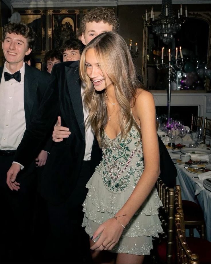 Vintage A Line Spaghetti Straps Chiffon Formal 8Th Grade Homecoming Dress Summer Middle School Hoco Dress 18Th Birthday Outfits Secondary image