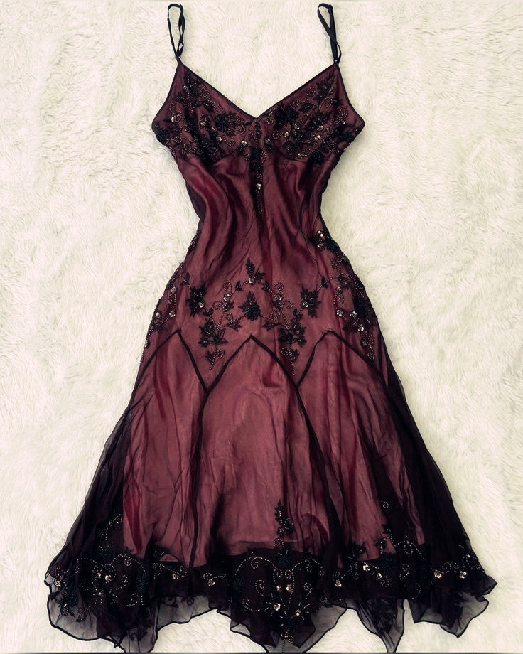 Vintage A Line Straps Dark Pink Prom Dress 22Th Birthday Outfit Secondary image