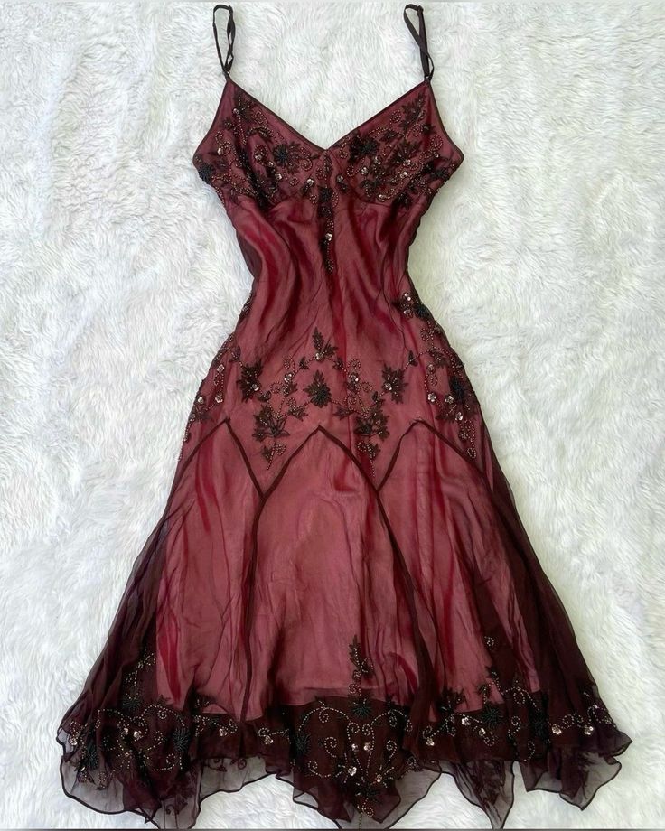 Vintage A Line Straps Dark Pink Prom Dress 22Th Birthday Outfit