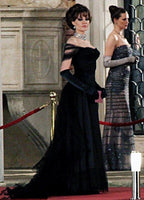 Vintage Ball Gown Black Birthday Party Dress Off The Shoulder Prom Dress
