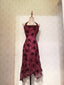 Vintage Chic Halter Neck Beaded Chiffon Prom Dress