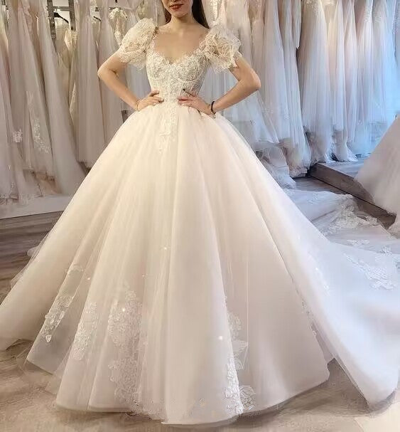 Vintage Fairy Corset Dress White Long Formal Gown Wedding Dress Main image