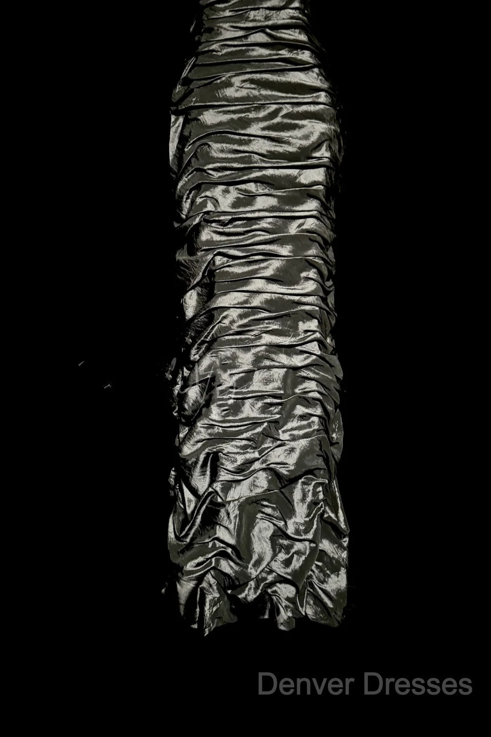 Vintage Sheath Off The Shoulder Silver Gray Sleeveless Long Prom Gown Fairy Prom Dress