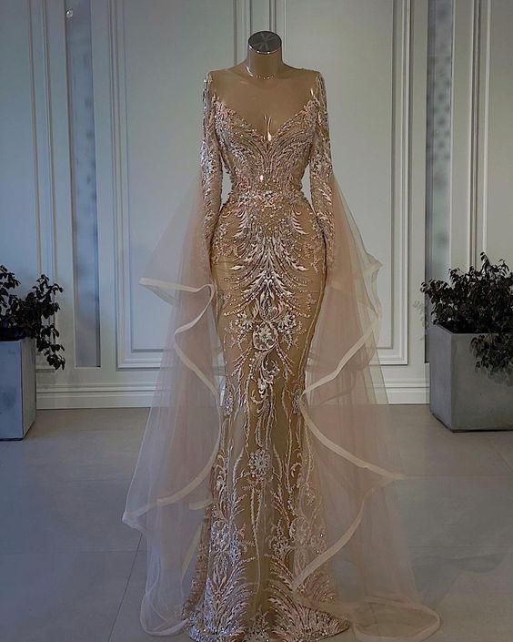 Wedding Dress Long Prom Dress, Evening Dress