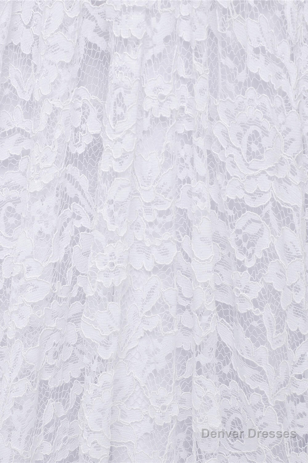 White Lace Off The Shoulder Short Sleeve Corset Wedding Dresses